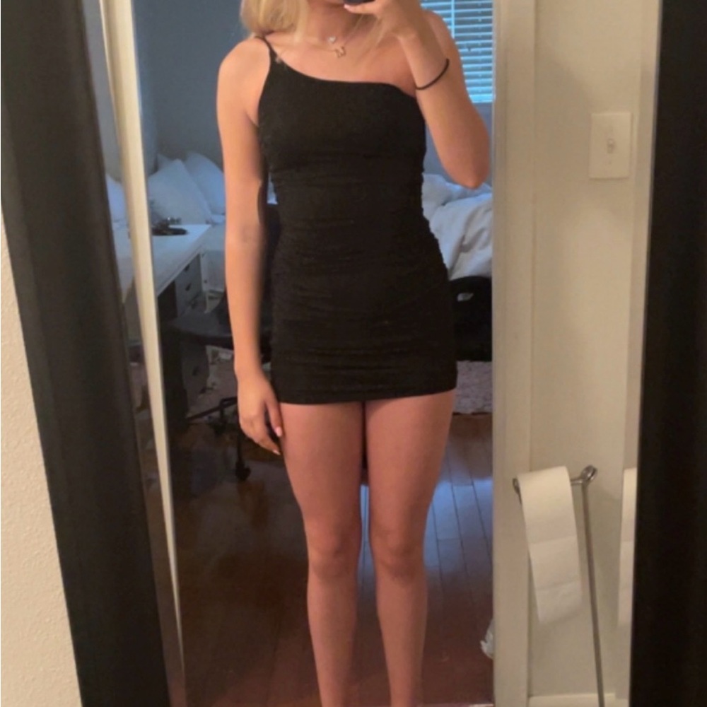 B Darlin Black Mini Dress